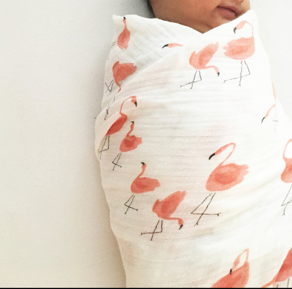 Baby girl Flamingo Premium Gift set